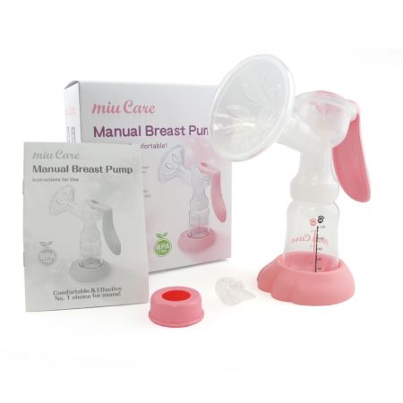 Manual Breast Pump Packaging Contents